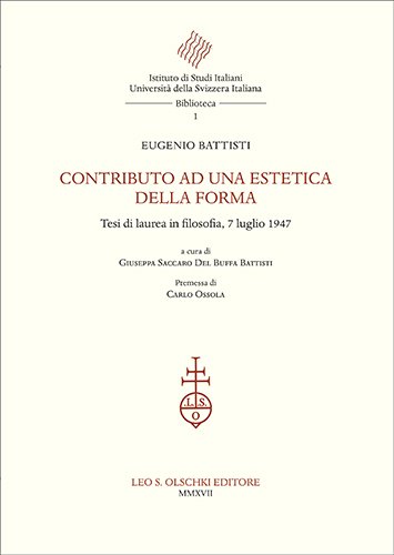 Contributo ad una estetica della forma. Tesi di laurea in … | Immagine Gallery 2