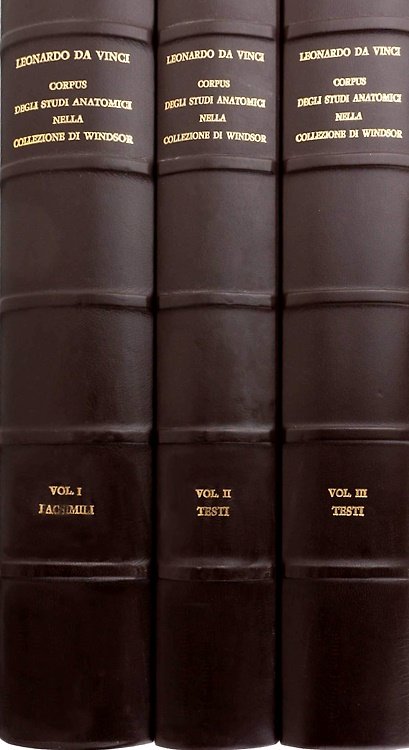 Corpus degli studi anatomici nella collezione di Windsor. Duecento fogli …