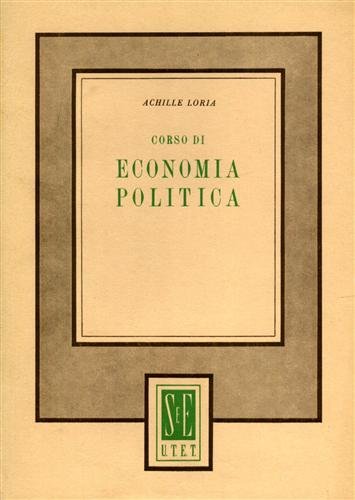 Corso di Economia Politica.