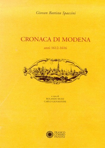 Cronaca di Modena. III. Anni 1612-1616.