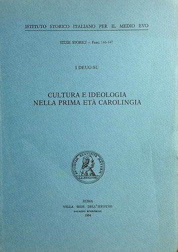 Cultura e ideologia nella prima Età Carolingia. | Immagine principale