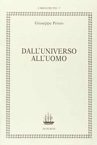 Dall'Universo all'uomo.