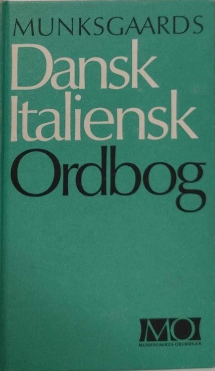 Dansk-Italiensk Ordbog. Dizionario Danese - Italiano.