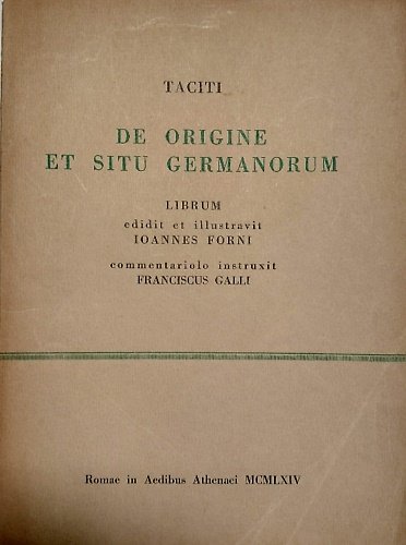 De origine et situ germanorum.