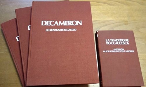 Decameron. Con addenda volume: La tradizione boccaccesca. Antologia di scrittori antichi e moderni.