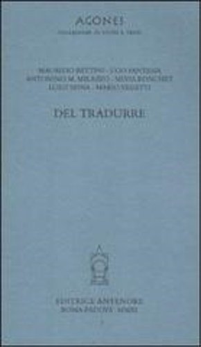 Del tradurre. Il greco e il latino nelle università.