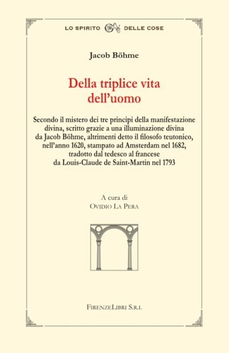 Della triplice vita dell'uomo.