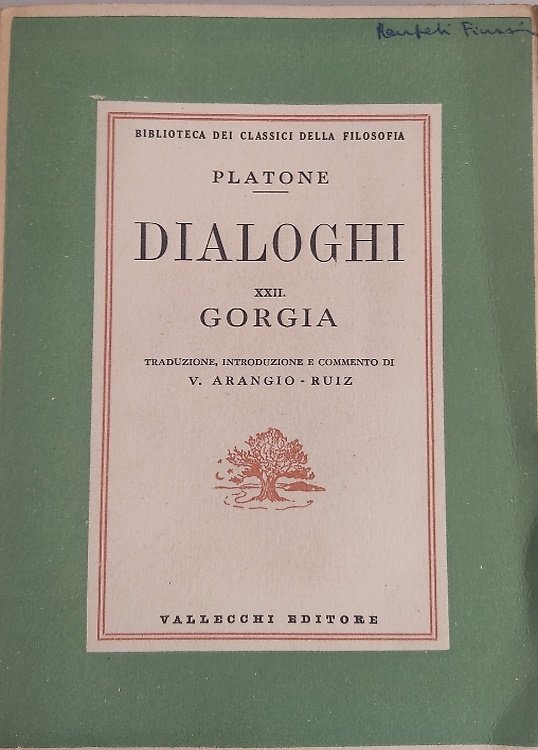 Dialoghi XXII: Gorgia. | Immagine principale