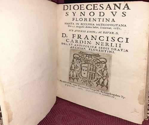 Diocesanae Synodi Florentinae. Habita in Ecclesia metropolitana die XXVII Augusti …
