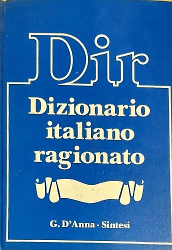 DIR. Dizionario Italiano Ragionato. | Immagine principale
