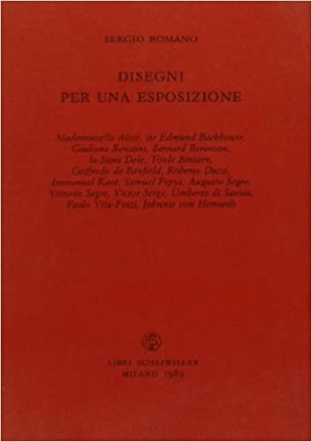 Disegni per una esposizione.