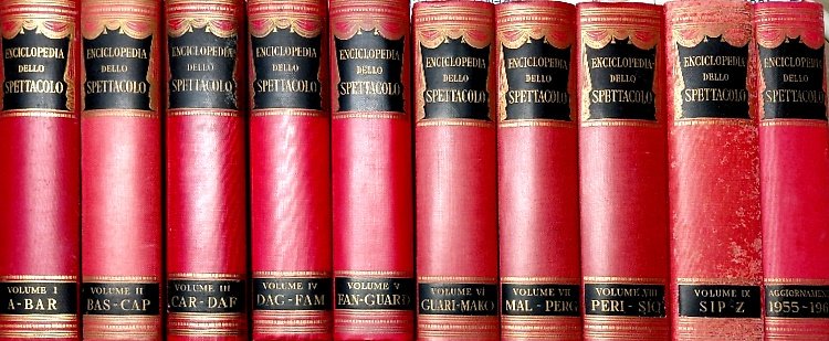 Enciclopedia dello Spettacolo. Opera nata per iniziativa di S.d'Amico. Collaboratori: … | Immagine principale