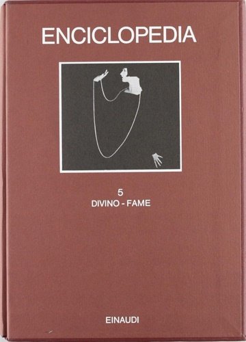 Enciclopedia. Vol.V: Divino-Fame. | Immagine principale