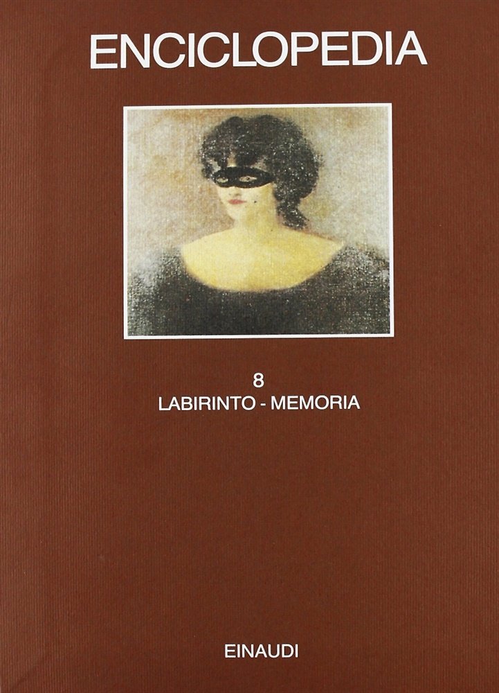 Enciclopedia. Vol.VIII: Labirinto-Memoria. | Immagine principale