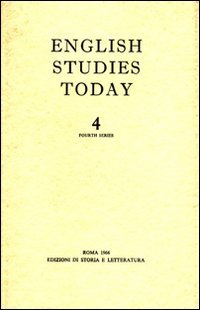 English Studies Today. N.4.Fourth Series: Lectures and papers read at …