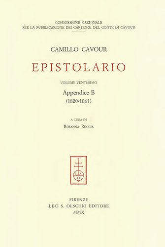 Epistolario. Vol. XX. Appendice B (1820-1861).