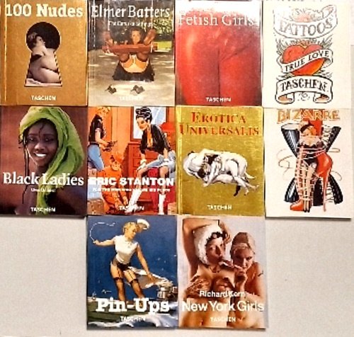 Erotic Collection: Amuse- Gueule. Lot consisting of 10 publications: --Elmer …