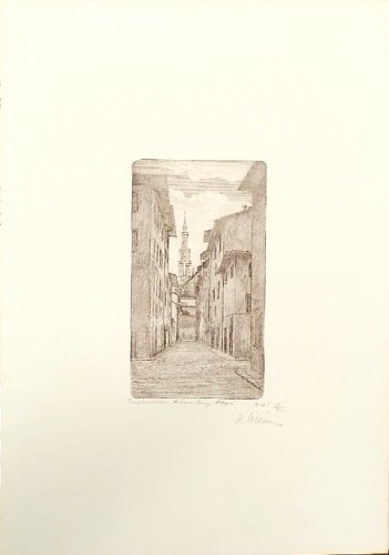 Firenze, Borgo Allegri. Facente parte della cartella " Firenze minore- … | Immagine principale