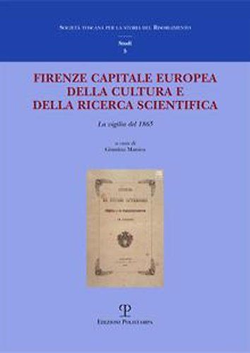 Firenze Capitale europea della cultura e della ricerca scientifica. La … | Immagine principale