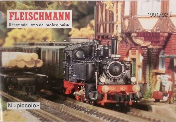 Fleischmann. Il fermodellismo del professionista. N. Piccolo. 1991/92 I.