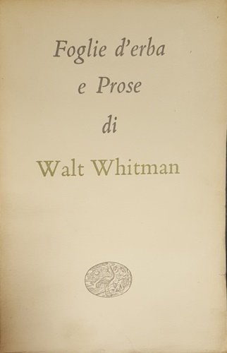 Foglie d'erba e prose.