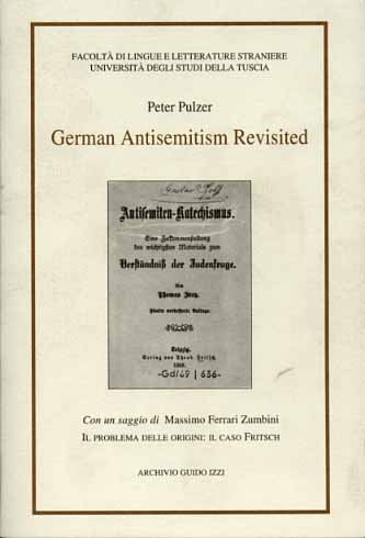 German Antisemitism Revisited.