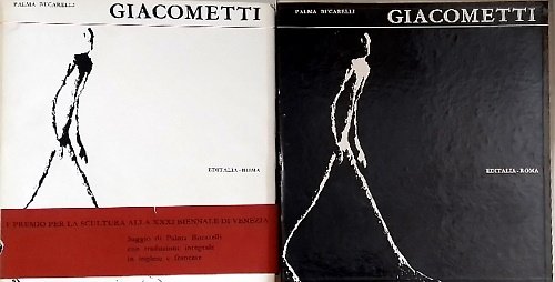 Giacometti. Fascetta indicante: primo premio per la scultura alla XXXI …