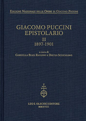 Giacomo Puccini. Epistolario. II, 1897-1901. | Immagine Gallery 2