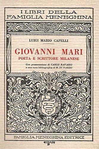 Giovanni Mari poeta e scrittore milanese. | Immagine Gallery 2