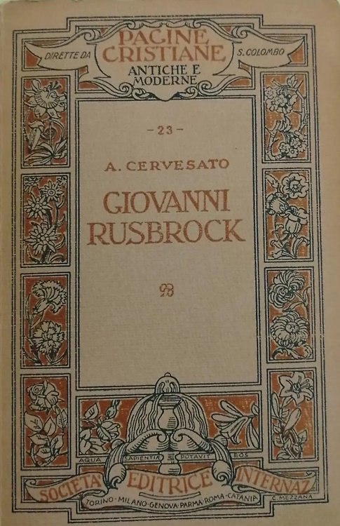 Giovanni Rusbrock (1293 - 1381).