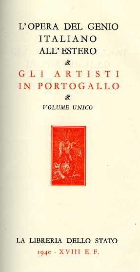 Gli artisti in Portogallo. Vol.Unico. Dall'elenco biografico degli artisti: Abondio,Carlo. …