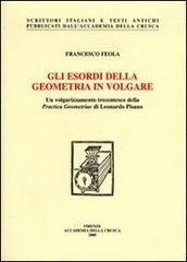 Gli esordi della geometria in volgare. Un volgarizzamento trecentesco della …