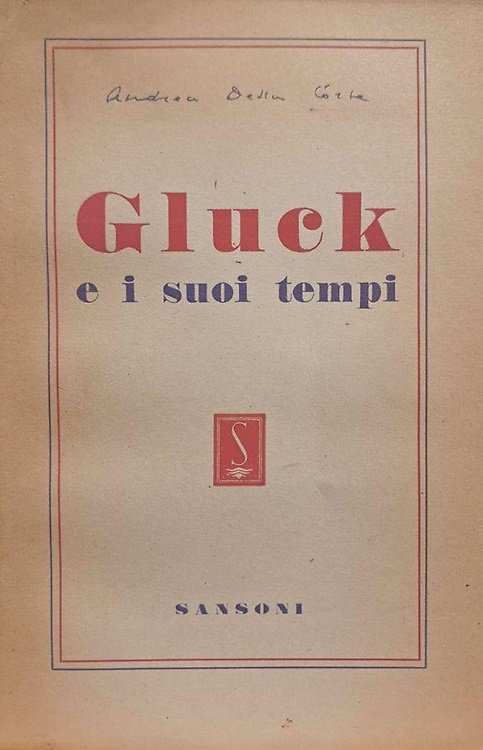 Gluck e i suoi tempi.
