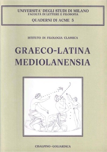 Graeco-latina Mediolanensia.
