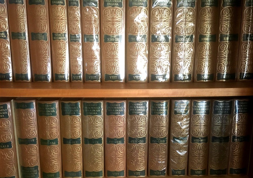 Grande Dizionario della Lingua Italiana. Completo A-Z, 21 VOLUMI,+ Aggiornamento …