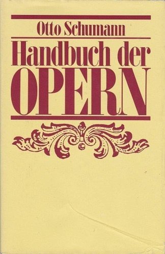 Handbuch der opern. | Immagine principale
