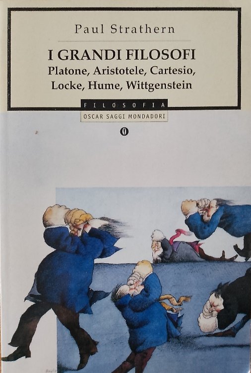 I grandi filosofi: Platone, Aristotele, Hume, Kant, Nietzsche.