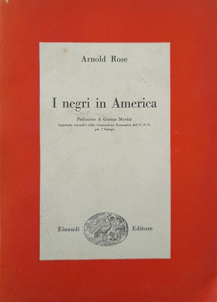 I negri in America.