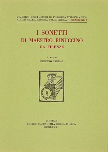 I sonetti.