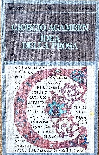 Idea della prosa.