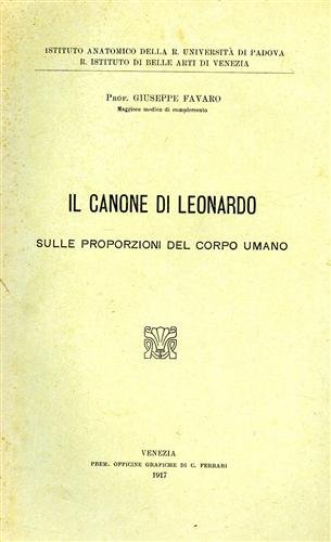 Il Canone di Leonardo da Vinci sulle proporzioni del corpo …
