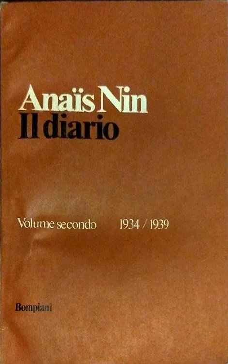 Il Diario. Vol.II:1934-1939. | Immagine principale