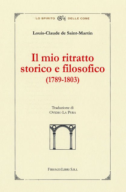 Il mio ritratto storico e filosofico 1789-1803.Per quale motivo L.C.de …