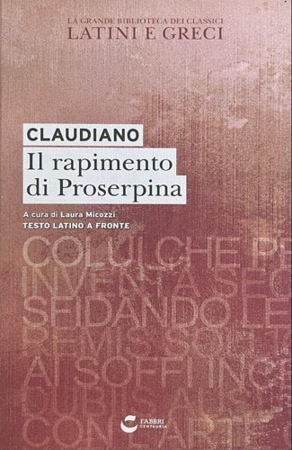 Il rapimento di Proserpina.