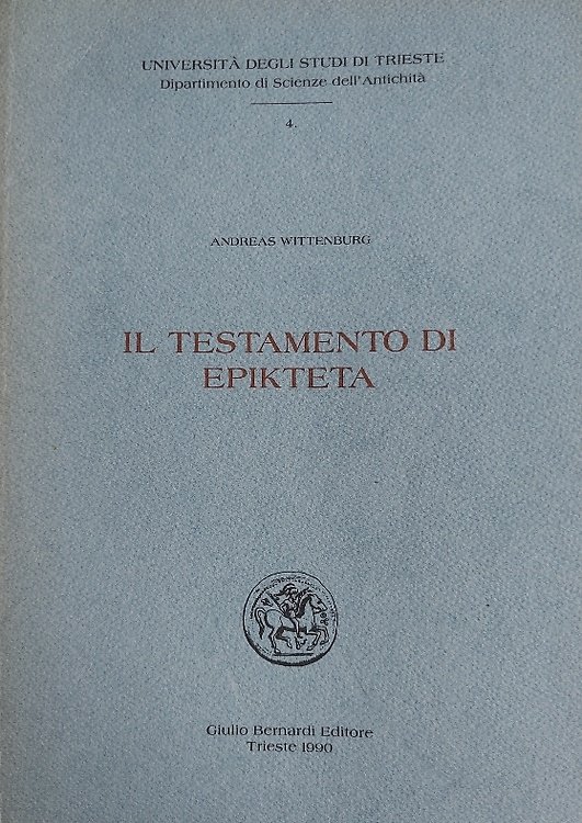 Il testamento di Epikteta.