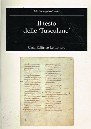 Il testo delle "Tusculane".