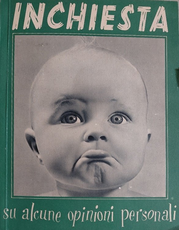 Inchiesta su alcune opinioni personali. Il volume presenta una pagina … | Immagine principale