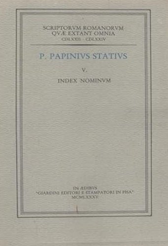 Index Nominum. | Immagine principale