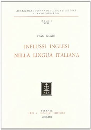 Influssi inglesi nella lingua italiana.