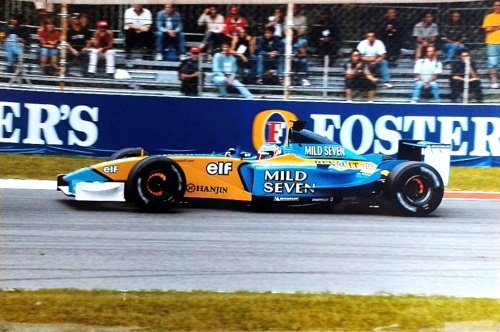 Jarno Trulli. Benetton Renault GP Monza 2002. Original Photo Paper. …